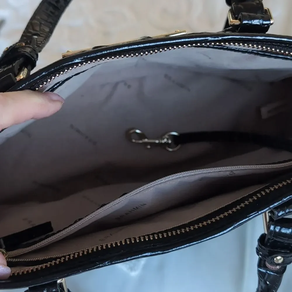 BRAHMIN MINI ASHER ♣️Melbourne Black NWOT
